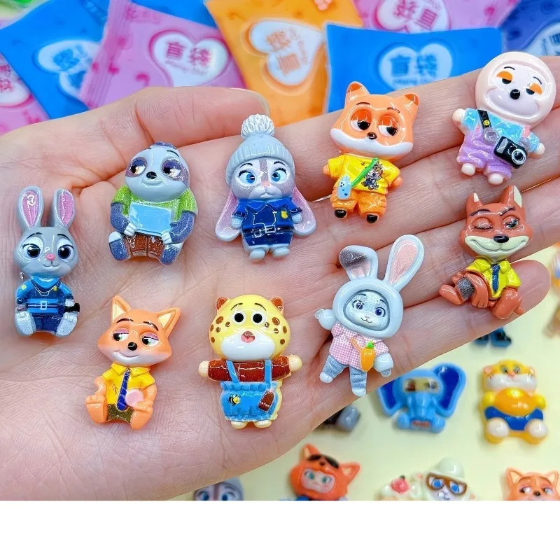 2026 Zootopia Mini Figure Model Toy Blind Box Anime Figures Trendy Toys Ornaments Collectible Model Fans Kids Christmas Gifts