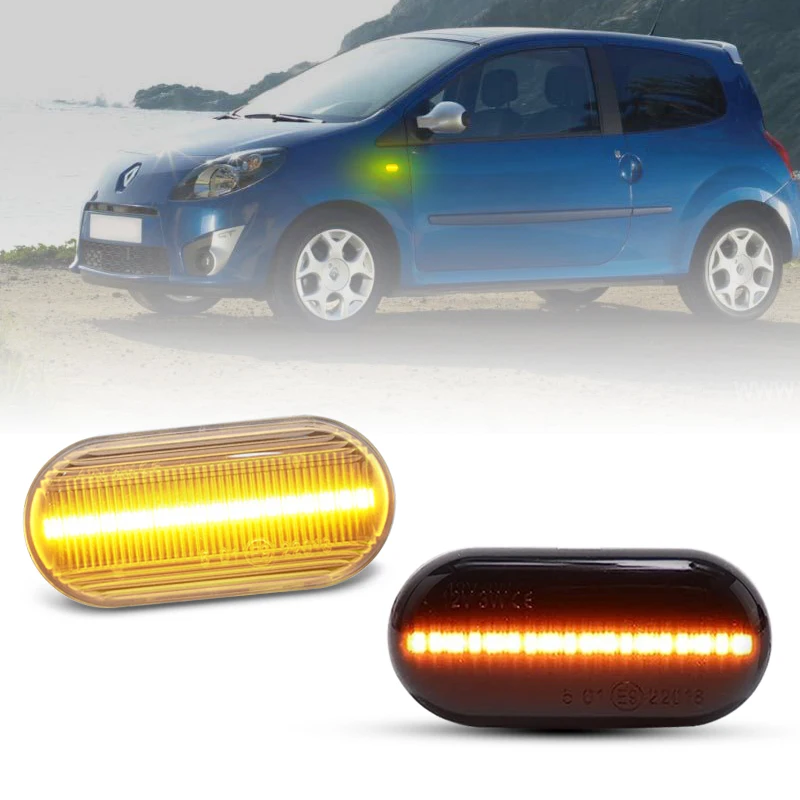 

For Renault 19 21 Clio Escape Express Kangoo Laguna Master Megane Twingo Kangoo LED Side Marker Lamp Fender Turn Signal Lights