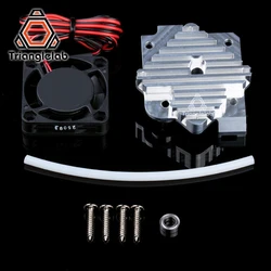 Trianglelab parti della stampante 3d 1.75/3mm alluminio Titan Aero estrusore Kit di aggiornamento 12 V/24 V ventola Spedizione gratuita reprap mk8 i3