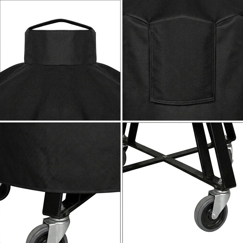 BBQ Grill Cover Grill Accessories 210D/420D Dustproof Waterproof BBQ Cover Outdoor Rain Protective Barbecue Cover With Handles