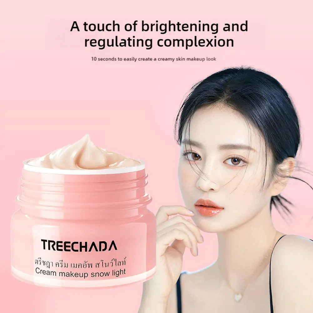 50g Face Cream TR Foundation Concealer Brightening Soften Nude ﻿ Whitening Makeup Original Makeup Moisturizing U4S4