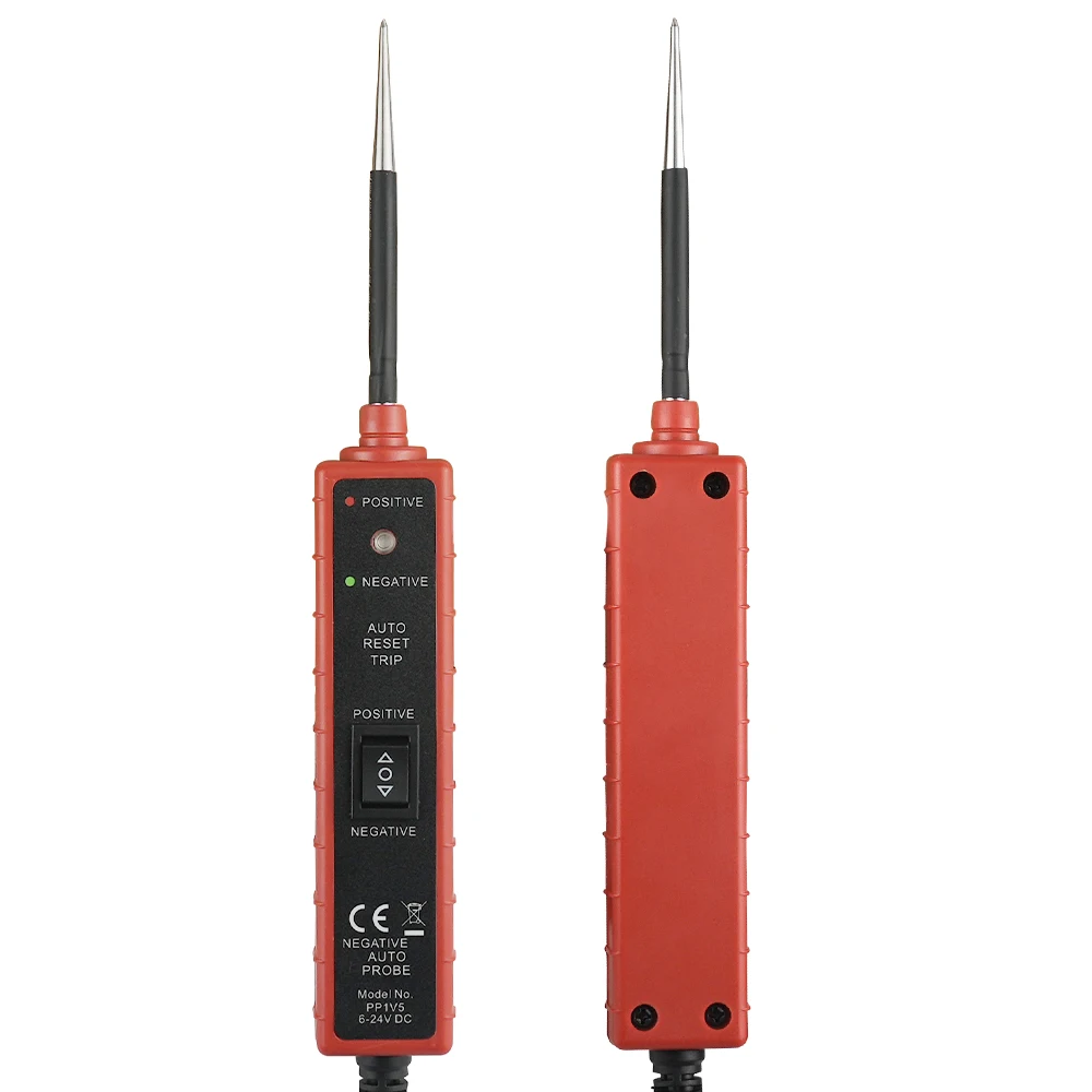 Digital Automotive Electrical Tester, 6-24V Car Power Circuit Probe, Multifunctional Electrical System Diagnosis Tool