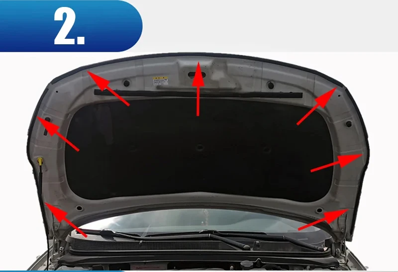 Auto Tür Doppel Dichtung Streifen Auto Schutz Dichtung Streifen Auto Gummi Dichtung für Auto L-typ Noise Dichtung Streifen schalldämmung – Detail 5