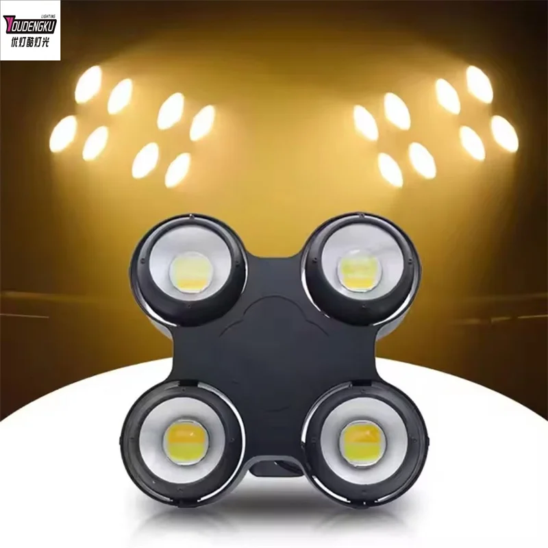 4 pieces  Waterproof Ip65 4 Eyes 100W COB Blinder Audience LED Blinder Par Light