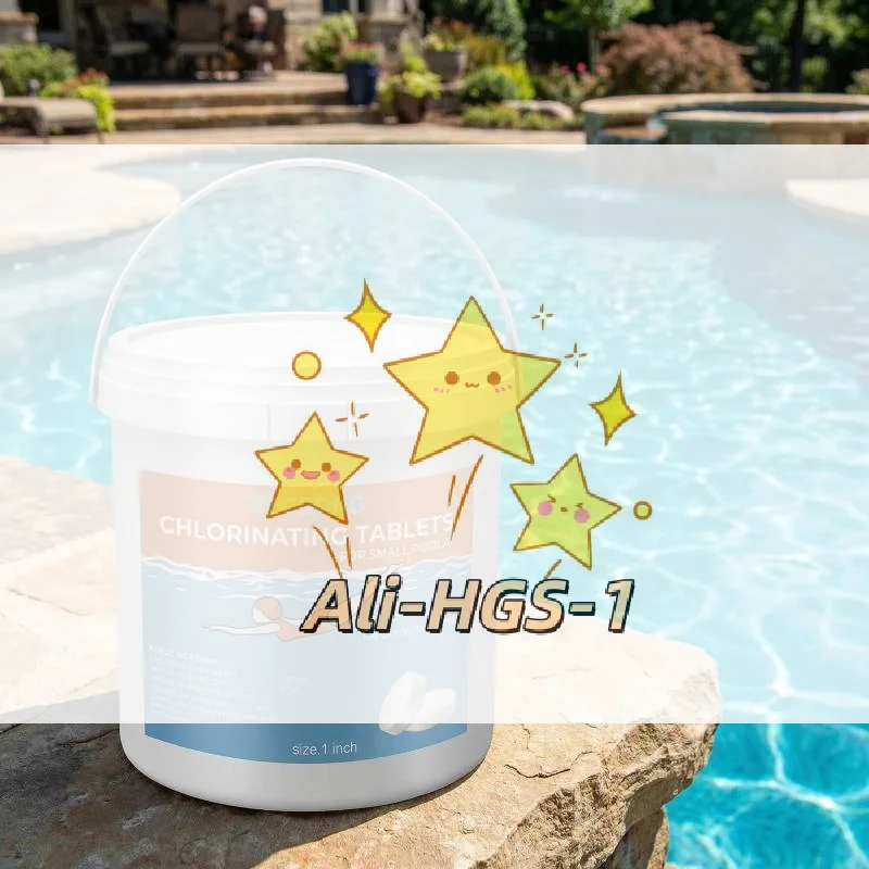 Pool Water Cleaning Tablets Fast Dissolve Type for Effective Spa Clarification  for Home Swimming Use