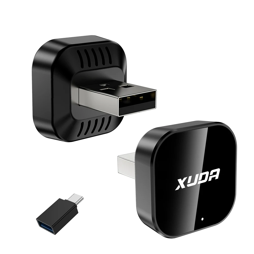 2-in-1 Wireless CarPlay Dongle, Wireless Android Auto Adapter, AI Smart Box, intelligente Autosysteme für Autos mit kabelgebundenem CarPlay