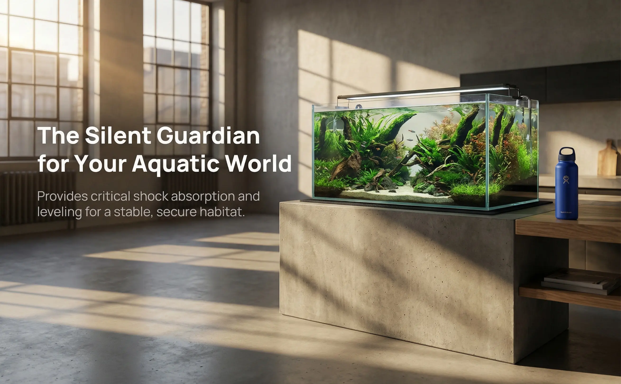 Aquarium Fish Accessories - Gruba mata antypoślizgowa do akwarium, podkładka
