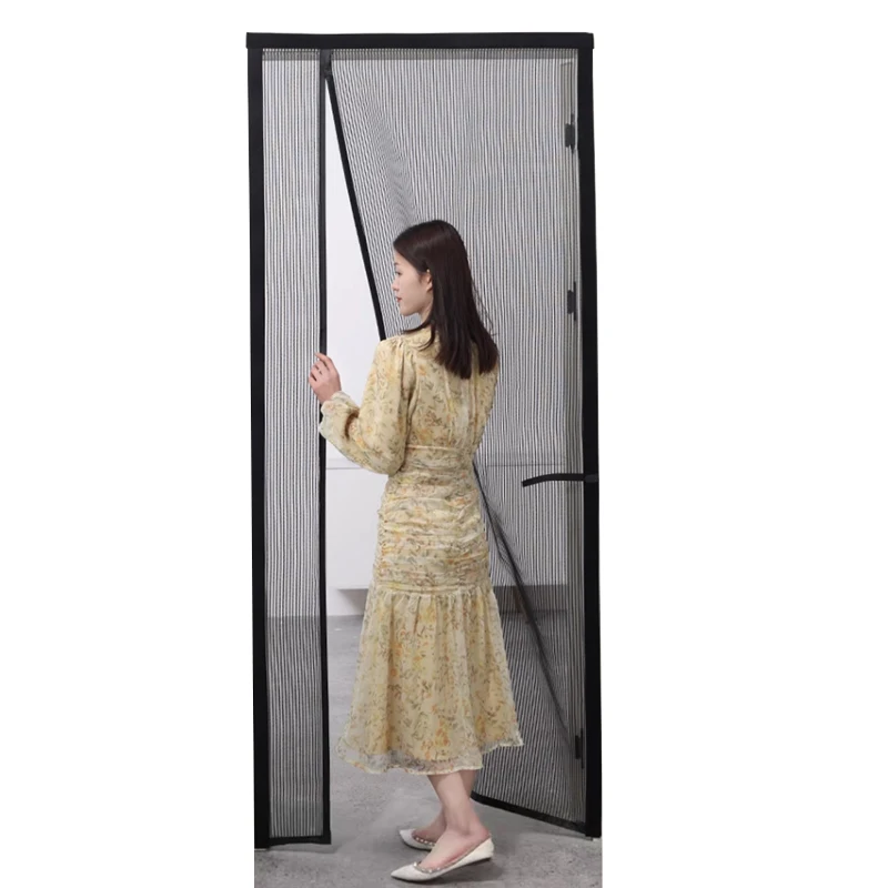 

2024 New，Magnetic side door mosquito net,door window screen，Mosquito door curtains,summer indoor，Diamond mesh,sturdy and durable