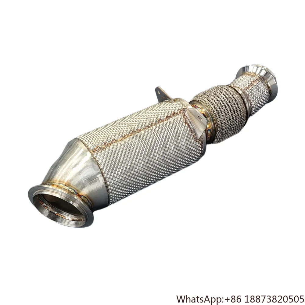 

Exhaust Downpipe for BMW X5/X6 N55 3.0T 2007-2017 High Flow Exhaust Pipes Downpipes