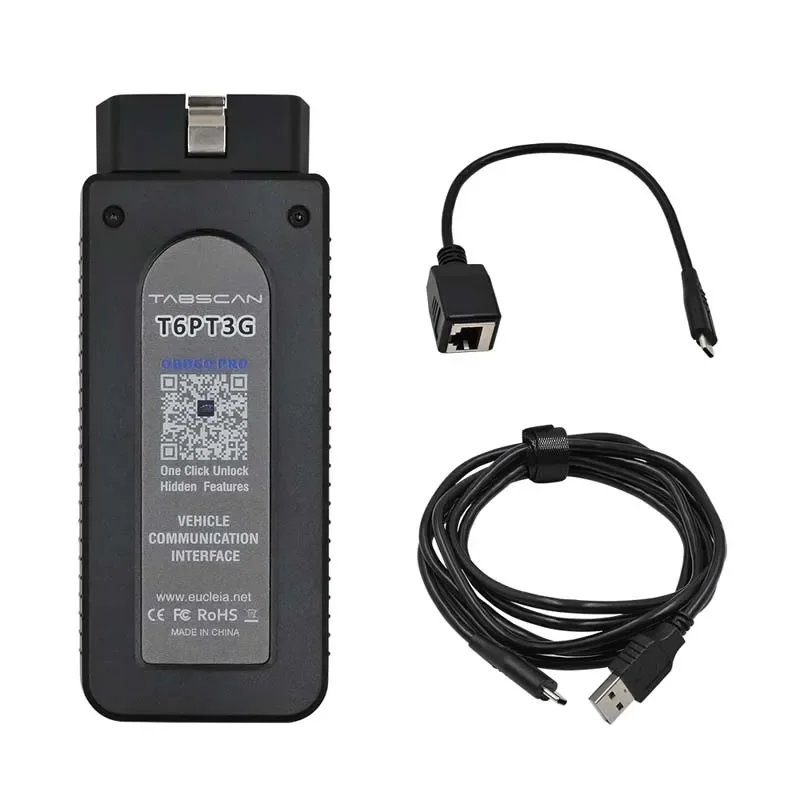 TabScan T6PT3G For Porsche CAN FD Doip Diagnostic Tool OEM Diagnostic New Generation Diagnosis VCI Remote Mapping