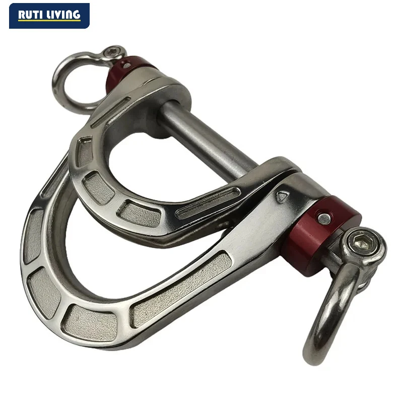 RUTI Portable Five-Point Safety Belt Size D Ring Double D Ring Load-Bearing Ring Non-Climbing Size D Ring