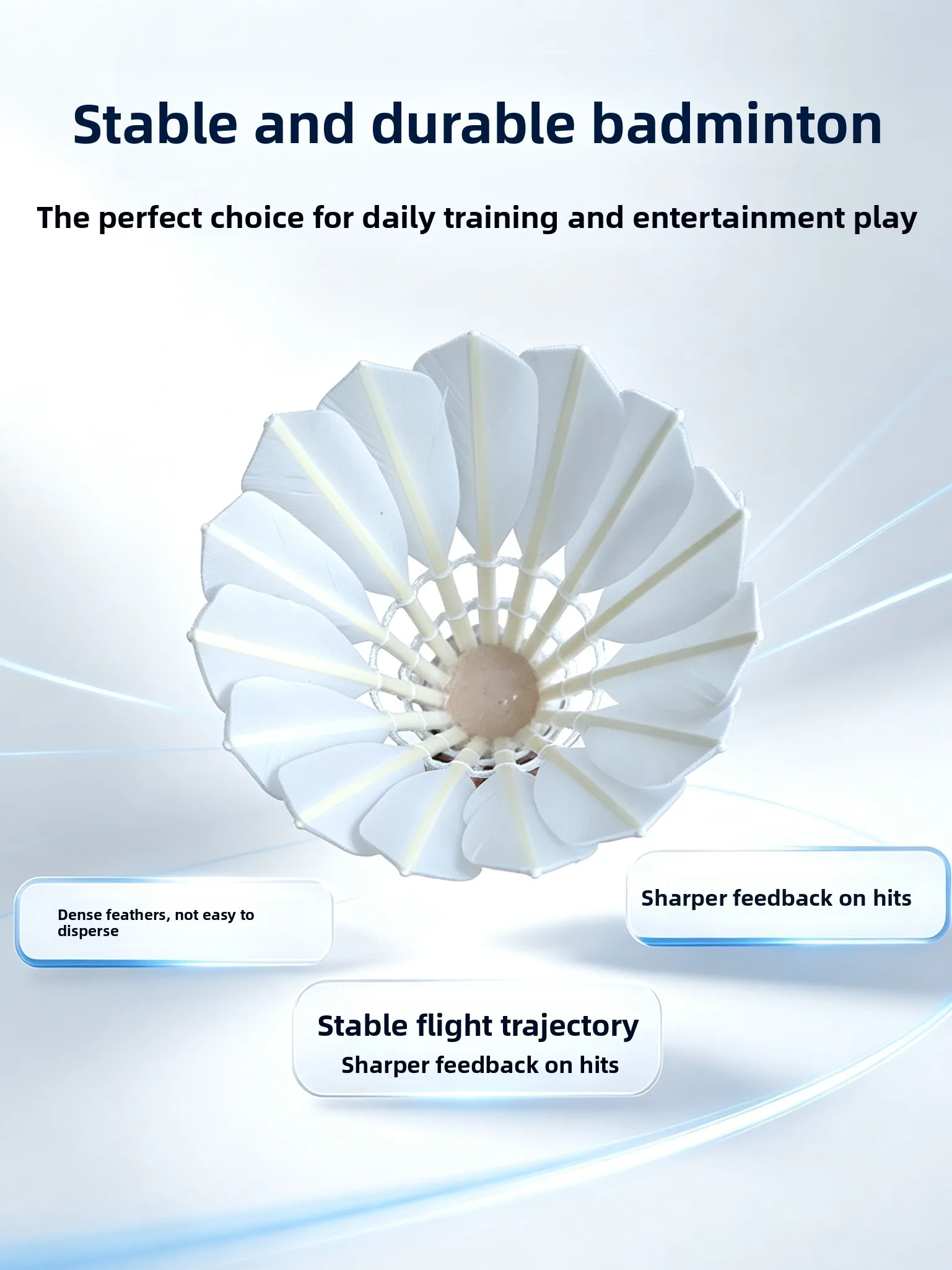 volants-de-badminton-de-competition-sans-marque-durables-pour-l'entrainement-vol-stable-standard-professionnel-noyau-en-bois-plumes-d'oie