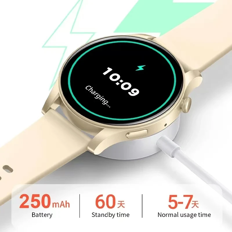 Ultimo smartwatch da donna 1,43 pollici risoluzione 466 * 466 107 modalità sportiva Bluetooth 5.1 orologio smartwatch da uomo 2024