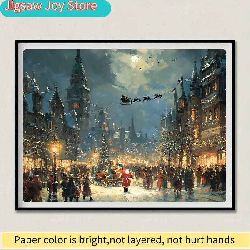 Un rompecabezas diseñado para adultos con una aventura nocturna en el cielo estrellado, perfecto para juegos de fiesta y actividades. Esto es encantador