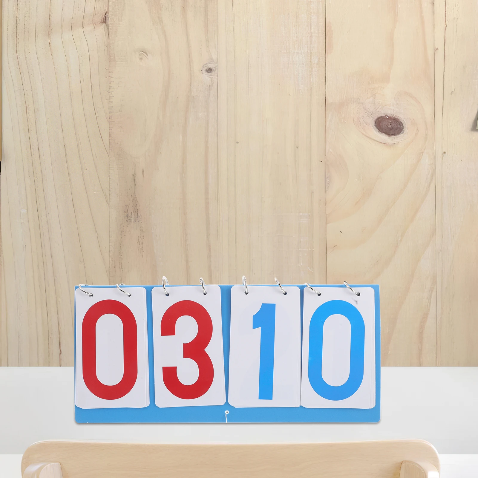 4 スコアボードプラスチック卓上バレーボール卓球ポータブル耐久性のある PVC 素材スポーツアクセサリー