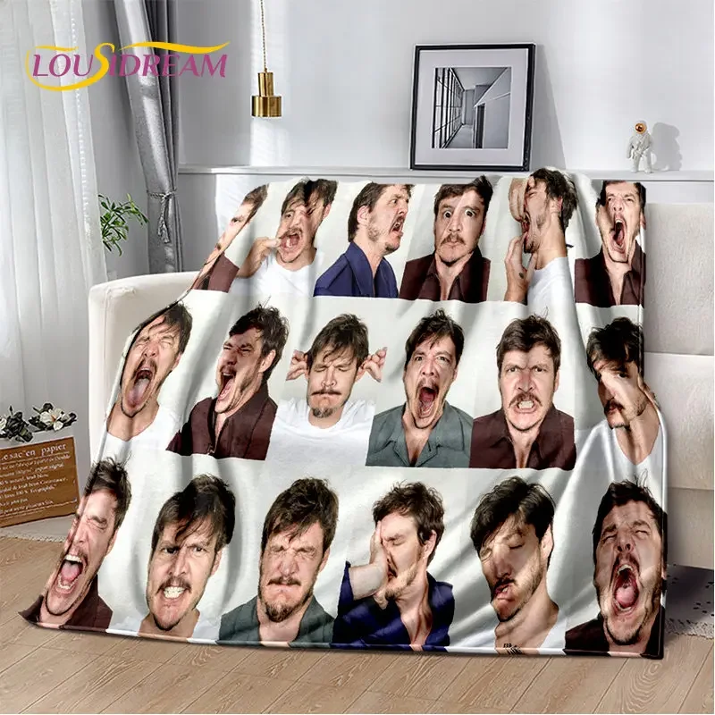 Jose Pedro Balmaceda Pascal 3D Printed Soft Plush Blanket,Flannel Blanket Throw Blanket for Living Room Bedroom Bed Sofa Picnic