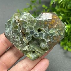 Natural Ocean Jasper Ocean Gem Spiritual Qi Witchcraft Magician Exorcism Meditation Energy Healing Crystal Home Decor