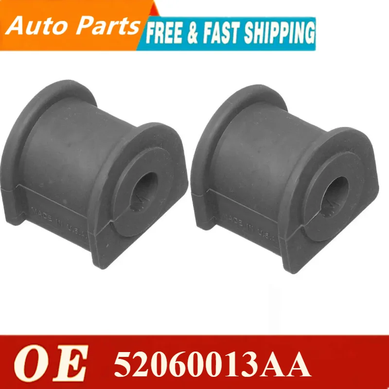 Original high quality (2) Rear Stabilizer Bar Bushing fit for Jeep Cherokee Comanche Wrangler K7385 52060013AA car accessories