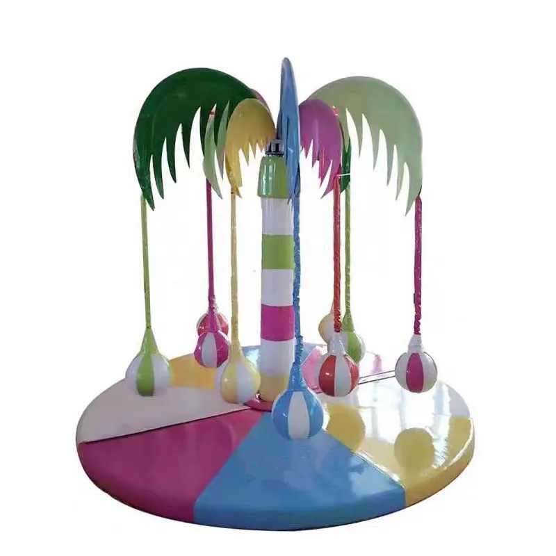 Indoor Playground Equipment, Electric Toys, Merry-go-round, Coconut Tree, Children's Amusement Park, Accessories, Customization