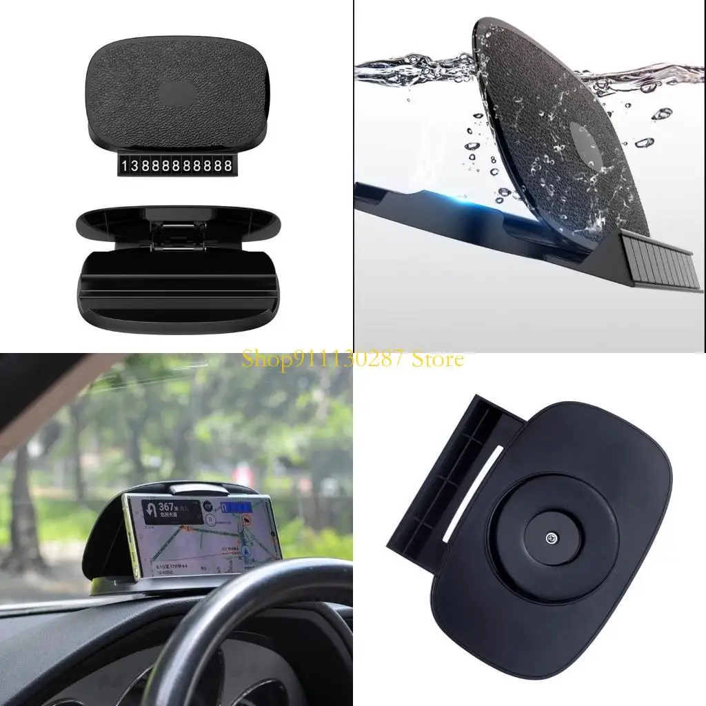 

J1HC Car Phone Stand с парковкой номера панель панели приборной панели навигация Universal Cracket