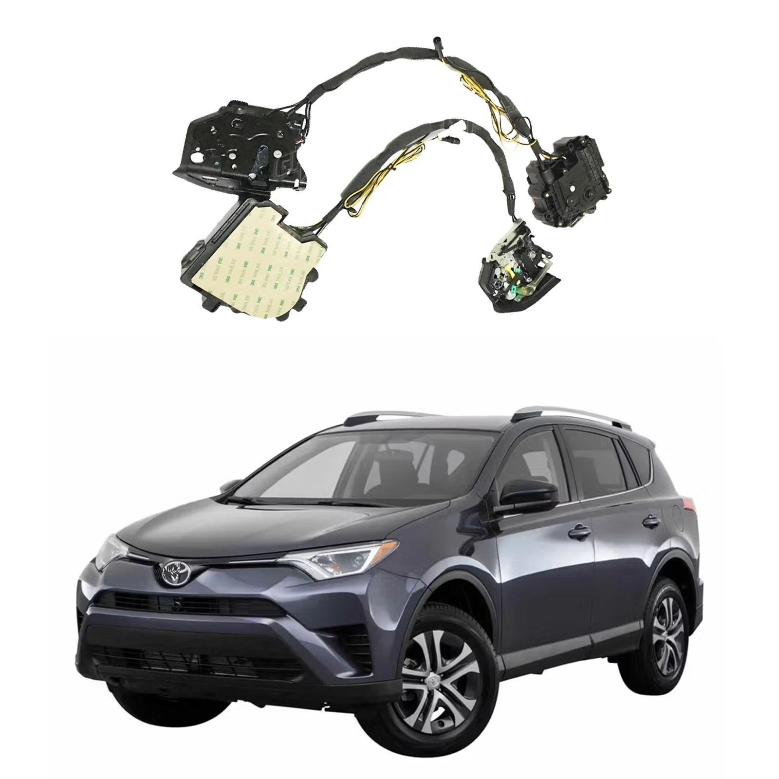

for toyota RAV4 2005-2016 Automatic Soft Close Door Super Silence Car Vehicle Door Smart Auto Electric Suction Door Lock