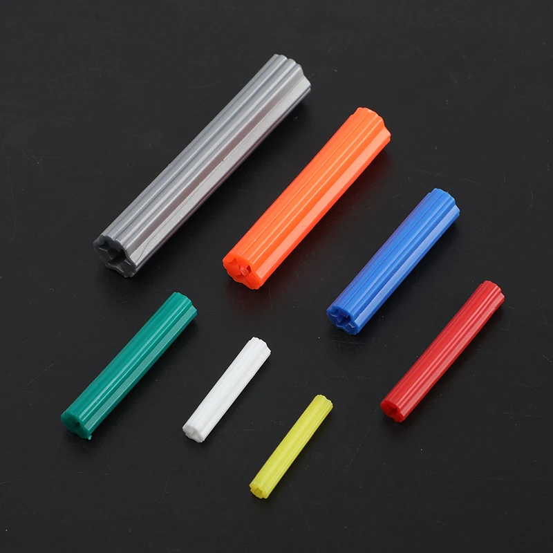 Chuyền Thẳng Mở Rộng Móng Tay Cắm Tường Nhựa Mỏ Neo 5X25 5X38 6X25 6X38 6X50 7X25 7X38 7X50 8X25 8x38mm