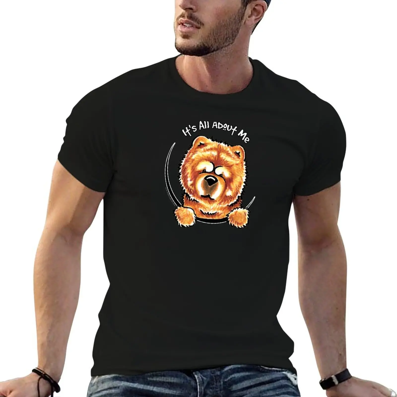 

Chow Chow :: Its All About Me T-Shirt mens graphic t shirts anime tshirt t shirt men 100% cotton luxury brand T-shirt