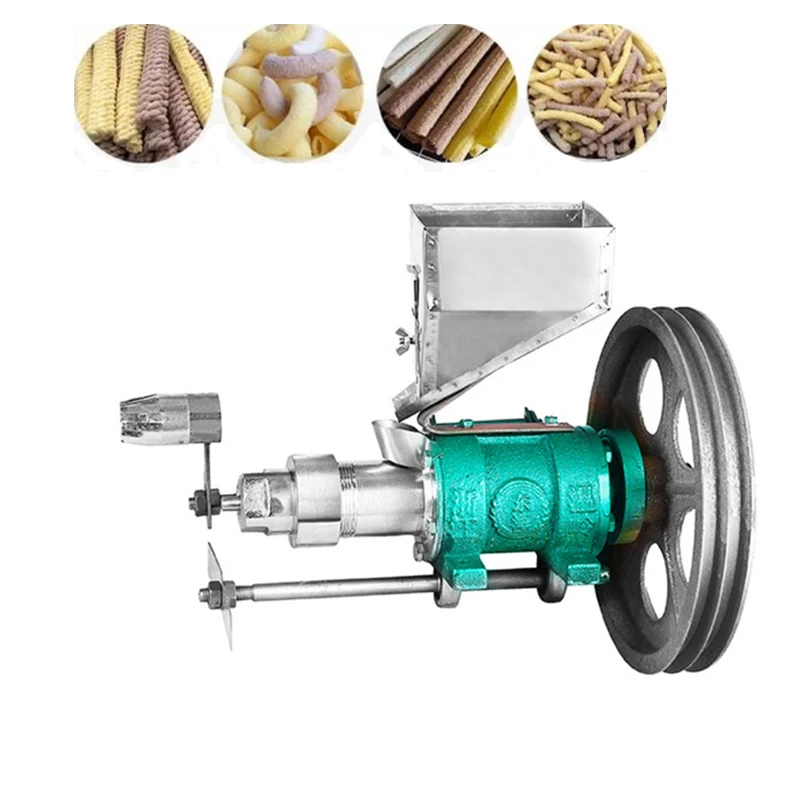 

Multi-Functional Grains Extruder Quenching Stick Multifunctional Corn/Rice Extruder Machine Puffed Twisted Hollow Popper Bulking