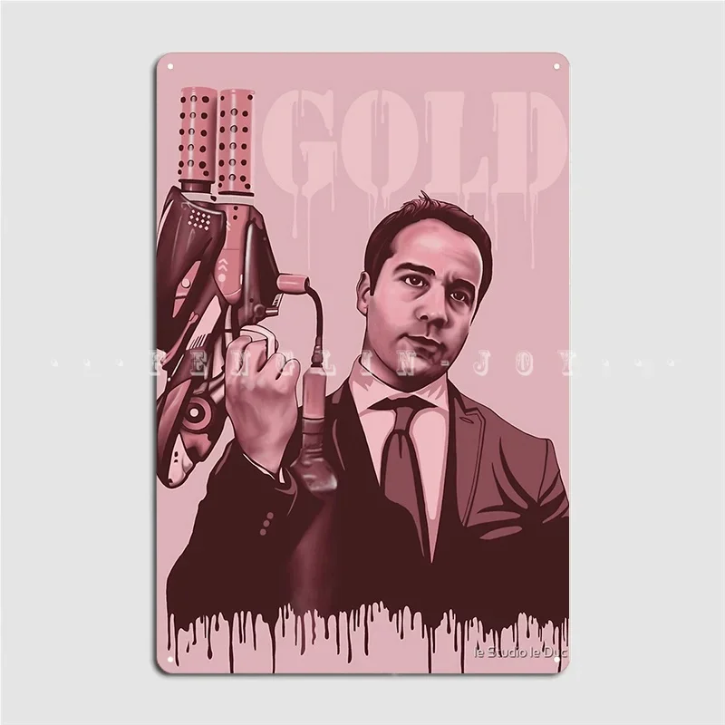 Ari Gold Entourage Metal Sign Plaques Printing Mural Club Party Tin Sign Posters