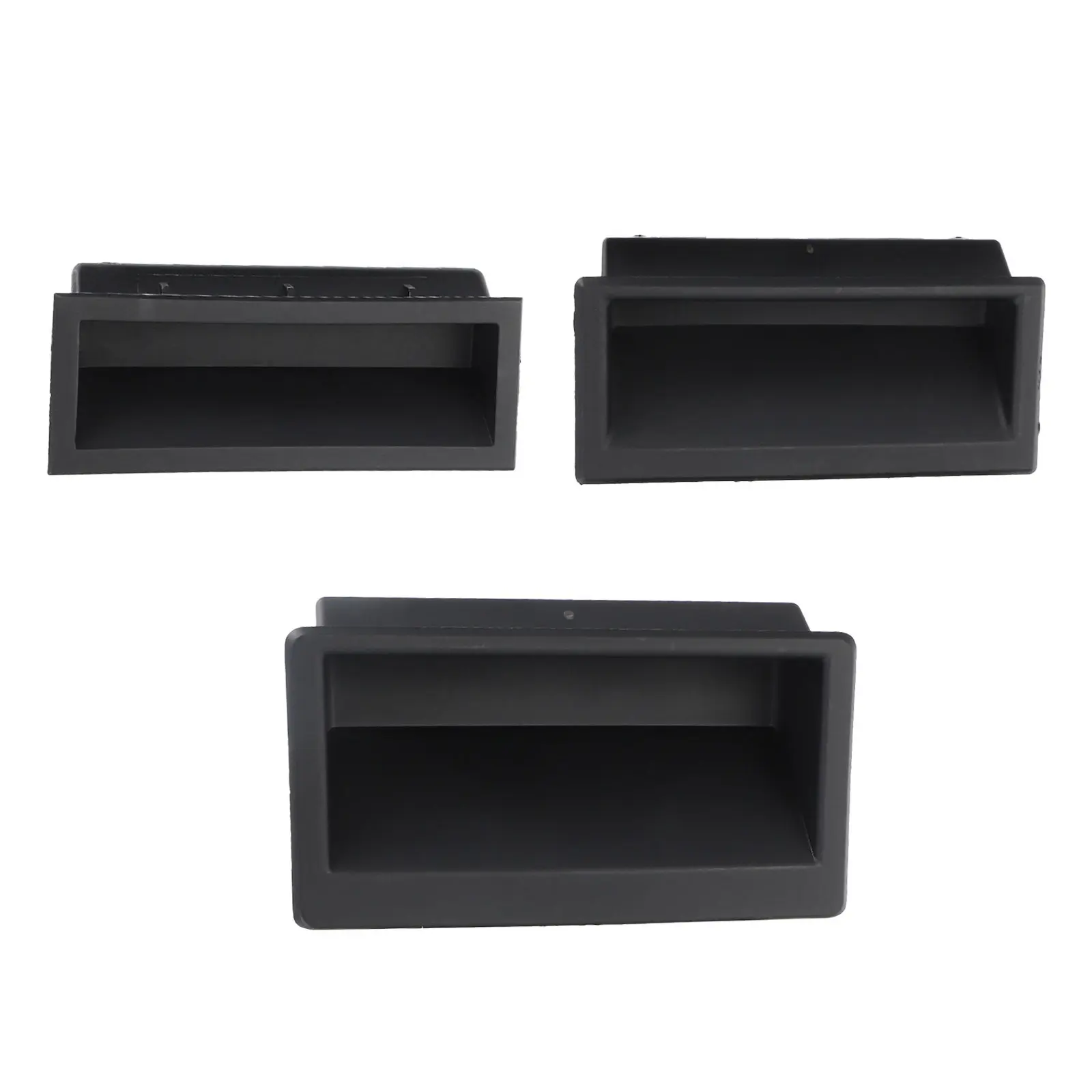 3pcs Cabinet H les High Voltage Hidden Card H Unique ABS Plastic Easy Install For Control Hardware Upgrade