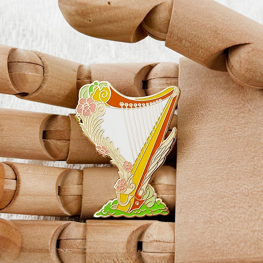 دبوس المينا Elysium Harp Atelier Ryza 2: Lost Legends & The Secret Fairy Magic شارة RPG مجموعة هدايا الألعاب الطرفية #3