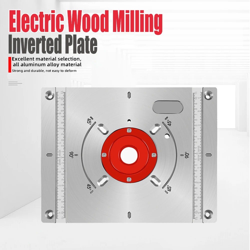 

New Electric Aluminium Wood Milling Inverted Plate Suitable For Bakelite Milling with Base Screw Hole Spacing of 85-95mm