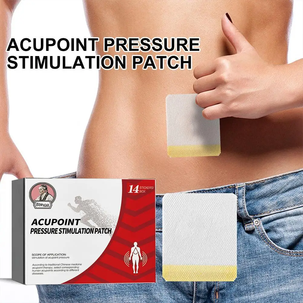 

14pcs/box Acupoint Pressure Stimulation Patch Paste Leg Soothing Patches Massage Treat Reduce Varicose Vein Health Care