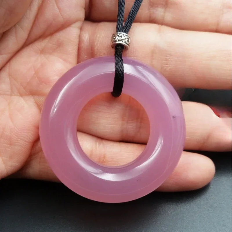 Jade Medal Safety Ring for Men and Women Jade Medal Nostalgic Safety Buckle