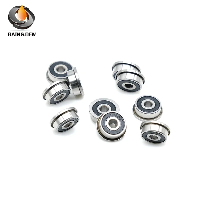 Cuscinetti a sfere F623 RS in miniatura flangiati 4P/24P F623-2RS 3x10x4 mm VORON Cuscinetto ABEC-7 F623RS per stampante 3D Voron 0