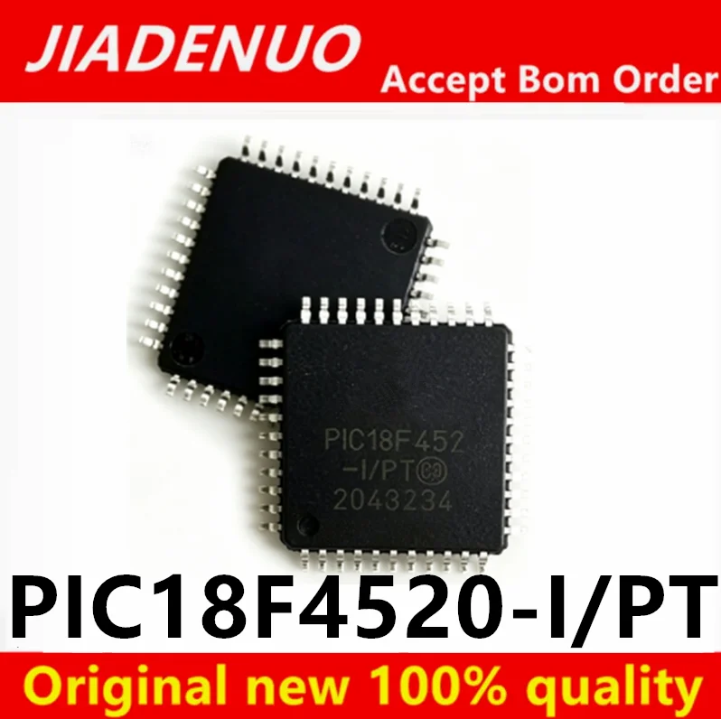 (1piece)100% New PIC18F4520  PIC18F4520-I/PT QFP-44 Chipset