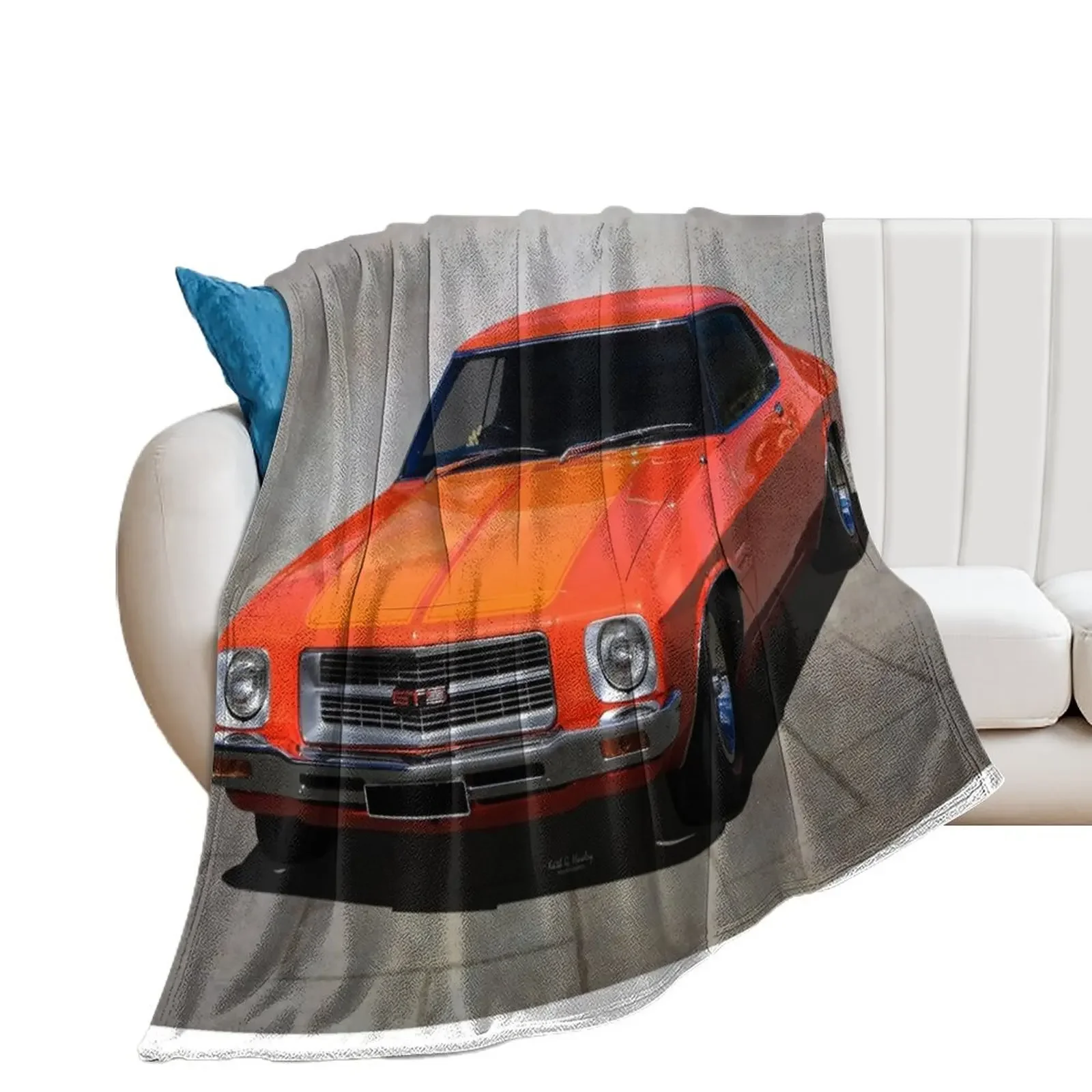 HQ Monaro Throw Blanket Large Cute Travel for sofa Blankets