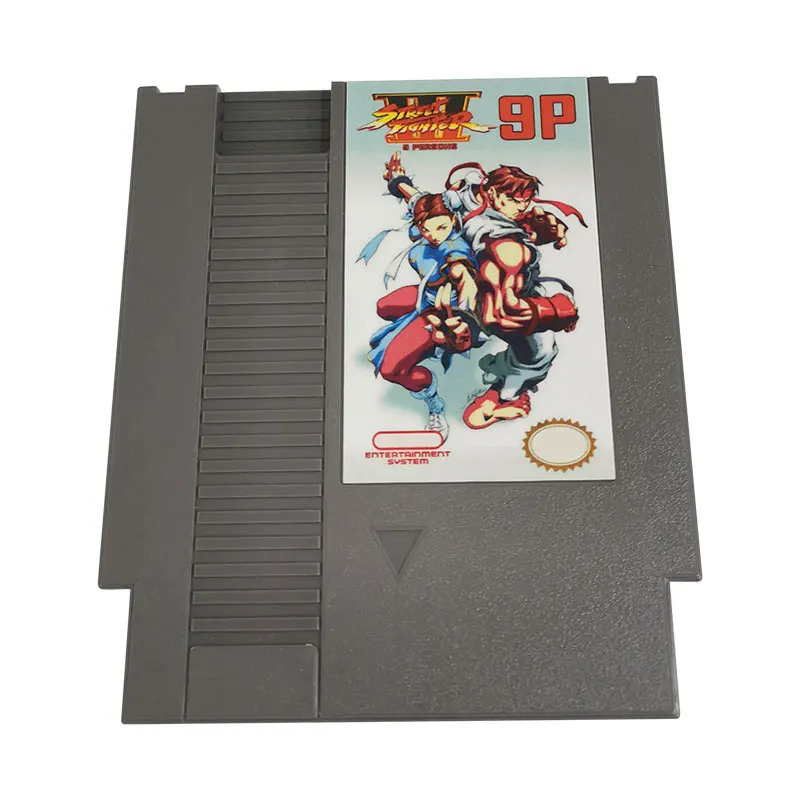 US Version streetfighter3-9P Game Cartridge For NES Console 72 Pins 8 bit Single Card