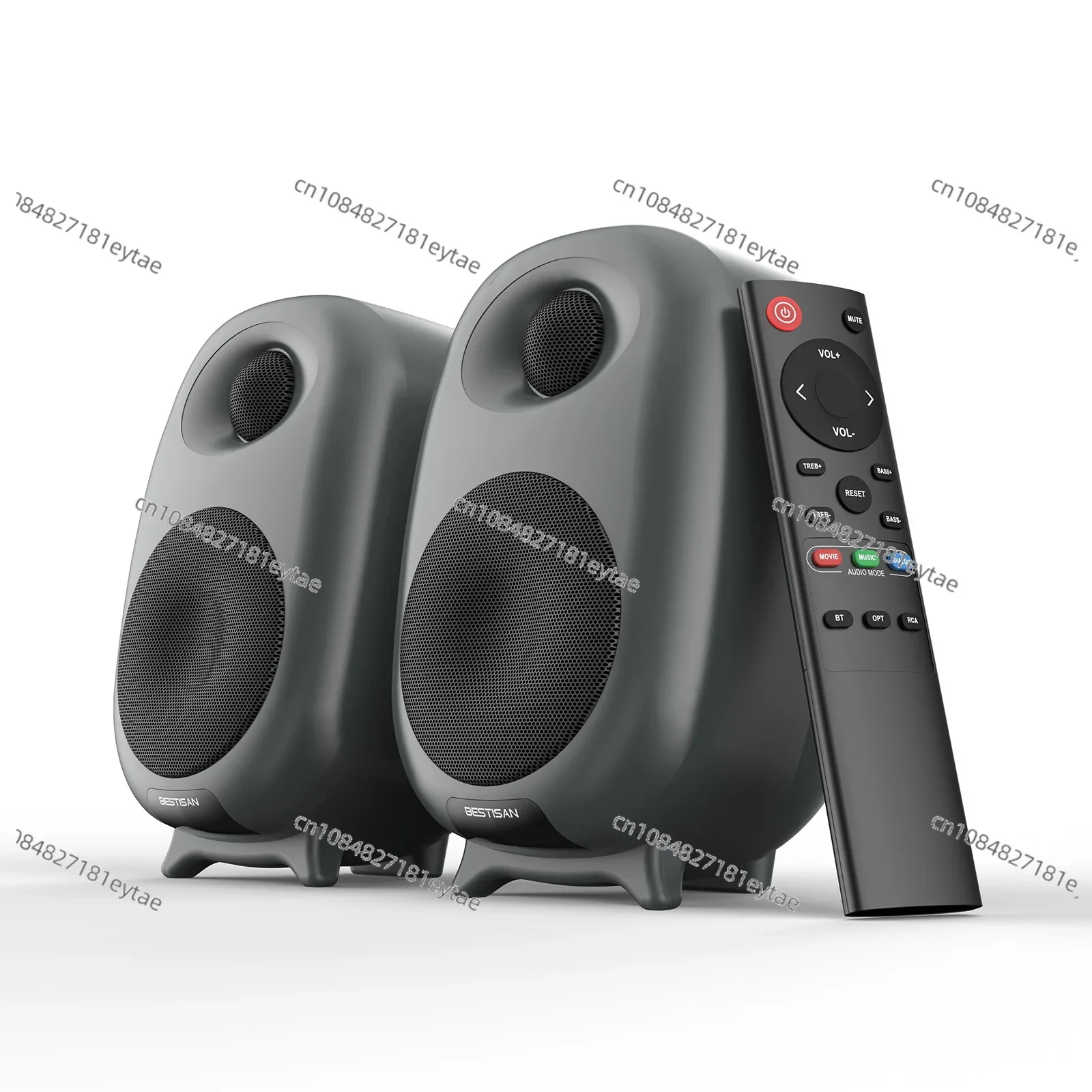 High fidelity 3 inch active speaker two frequency bookshelf speaker fever stereo home high-end audio