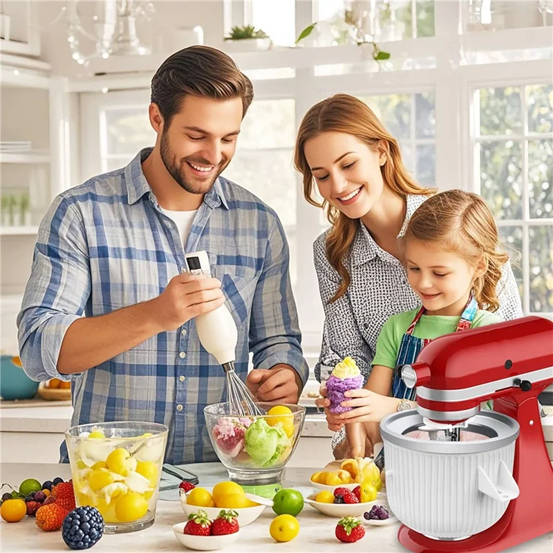 Kitchenaid 용 ABZA-아이스크림 메이커 부품, Kitchenaid 용 아이스크림 드라이브 부착물, Kitchenaid 아이스크림 메이커 부품에 적합