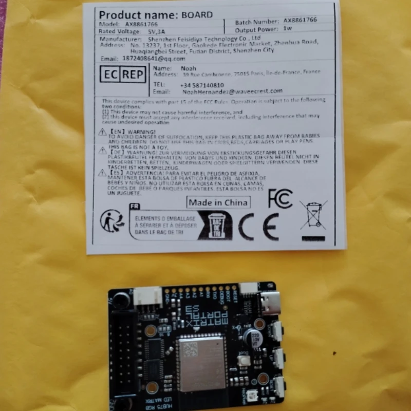 5778 Matrix Portal S3 CircuitPython Powered Intern ESP32