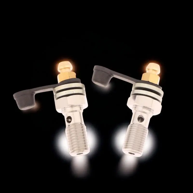 

2. Bleed Nipple Bleed Screws - M10x1.25mm & M10x1.0mm for Motorcycle Brake Pump