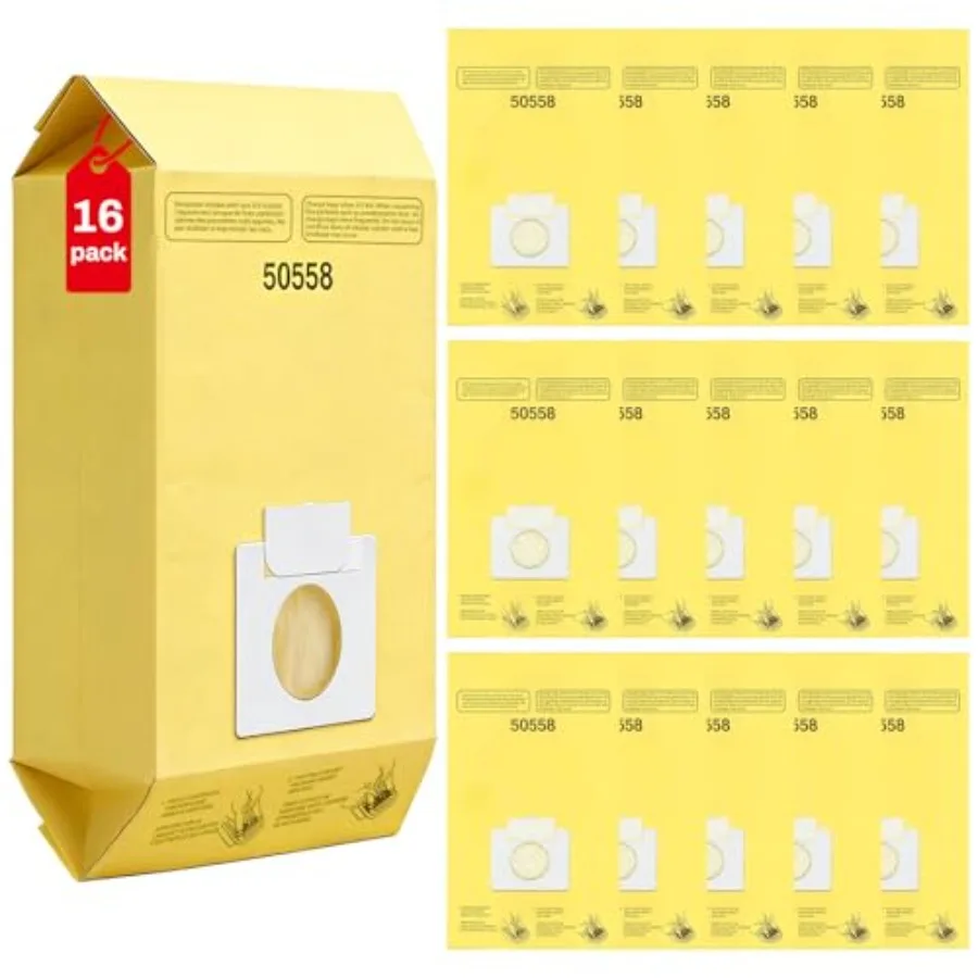 

Мешки для пылесосов 5055, совместимые с пылесосами Kenmore Canister типов C/Q 5055, 50555, 50557, 50558 и C-5, C-18, серия 200.