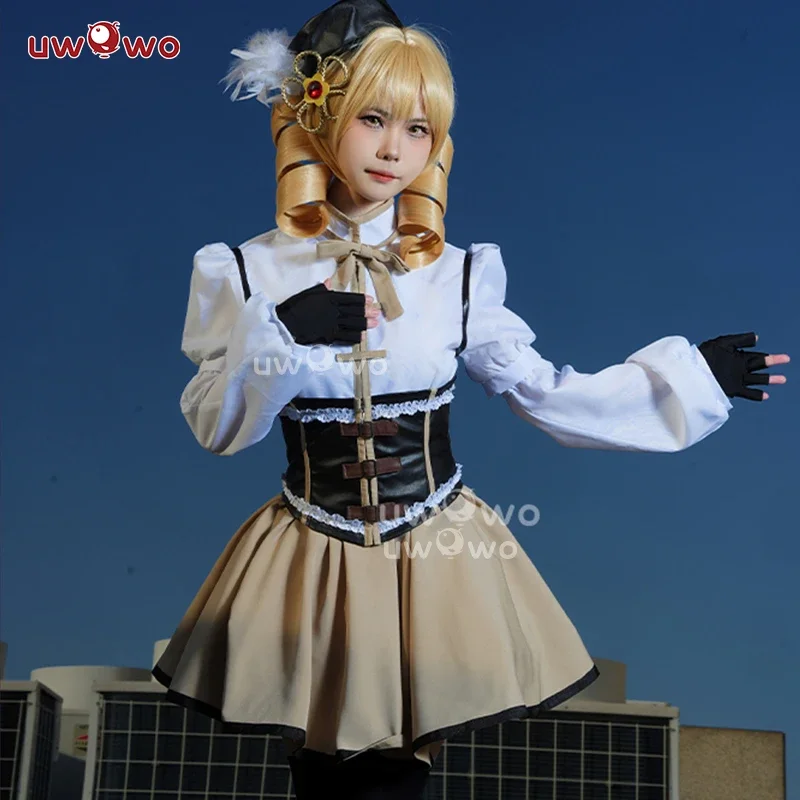 Colab series: tomoee mamii compaily costume puellaa magii madokaa magicaa cosplay s-4xl Halloween girl roleoutfits