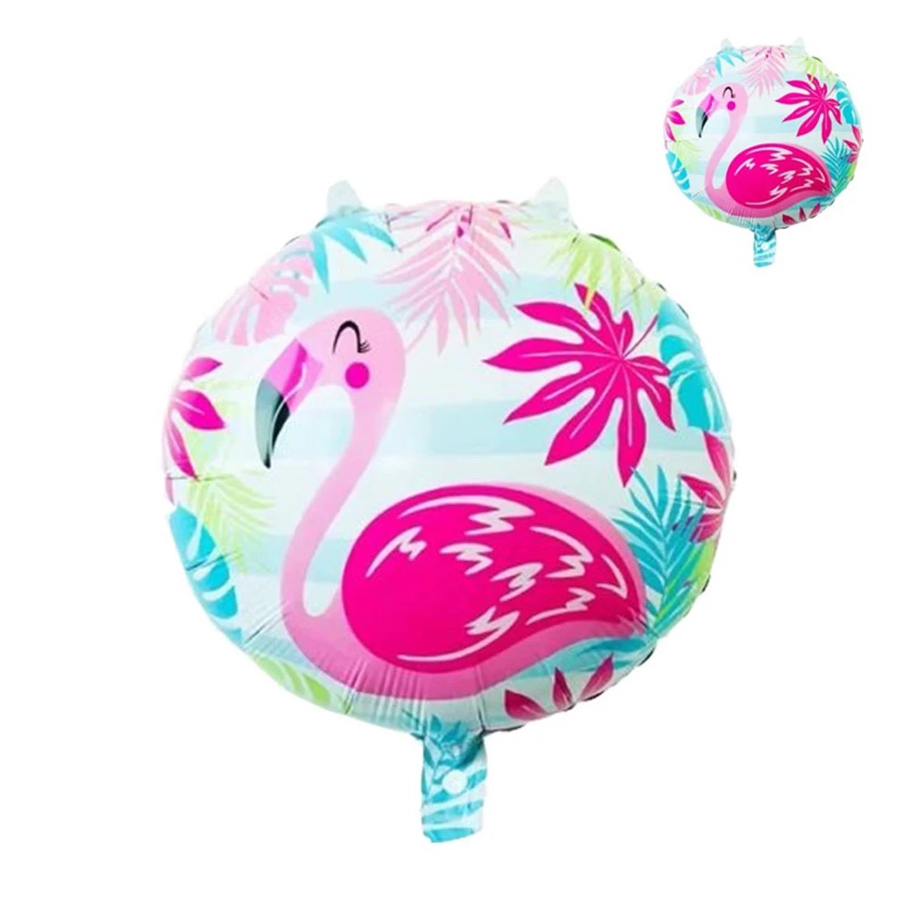 

12Pcs Flamingo Wedding Balloons Set 18Inch Reusable Foil Balloons Decoration for Anniversary Engagement Party Supplies