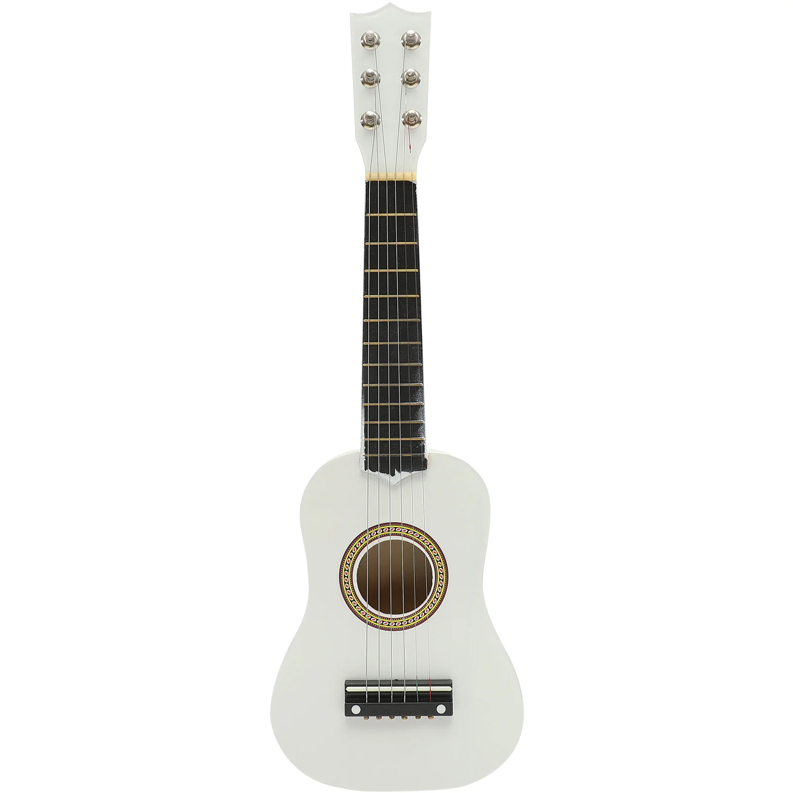 

21 Inch Kids Musical Instruments Beginner Guitar Folk Multicolor Acoustic Bamboo Travel