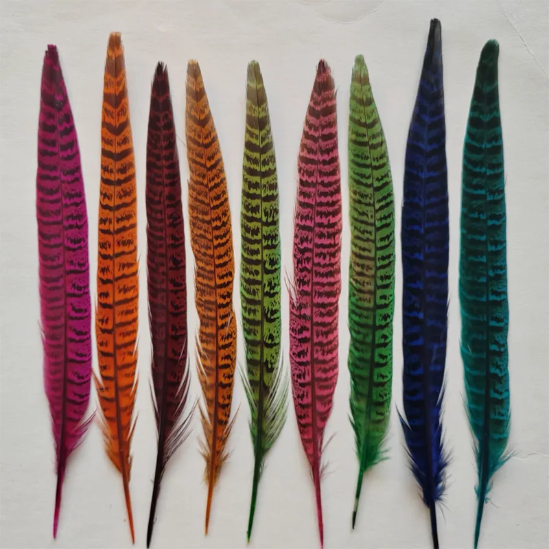 

20Pcs/Lot! 8-10" 20-25cm Long Natural Hen Ringneck Pheasant Tail Feathers,Pheasant Feathers,Piume Decorative,Feder