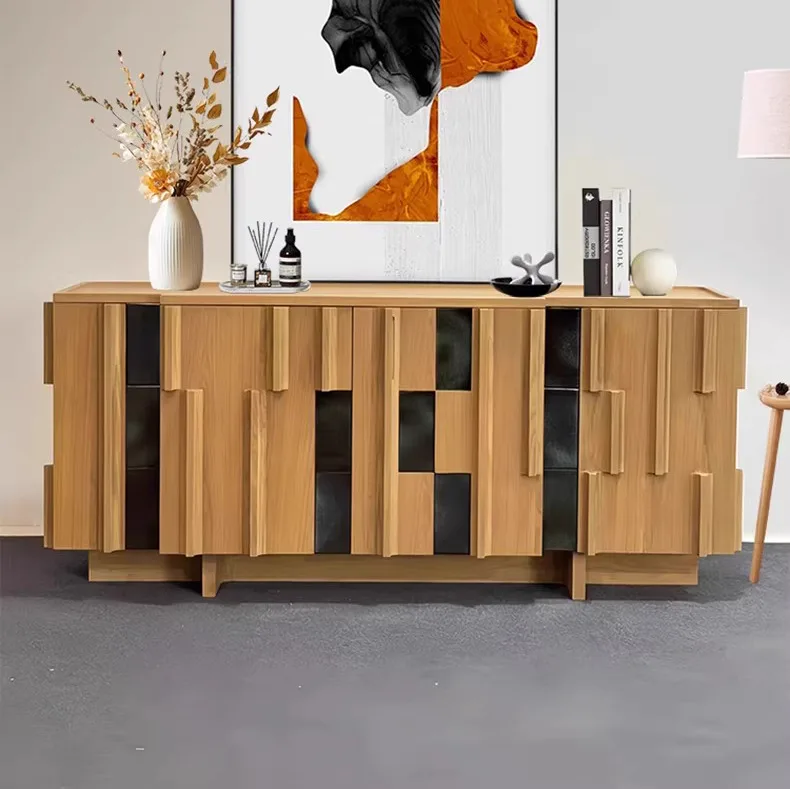 

✗x Wood Sideboard Suitable for Living Room Designer Vintage Tea Cabinet Applicable for Home or Hotel Use*