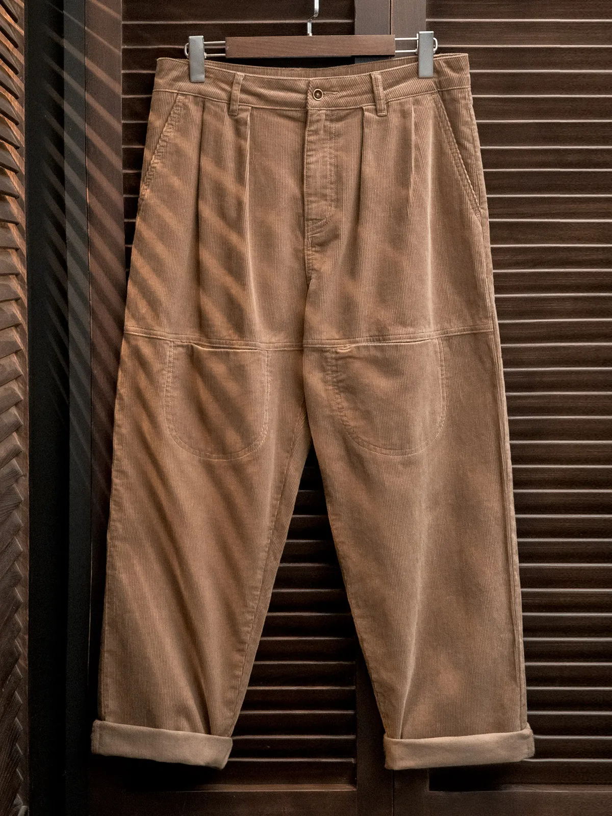 

Maden американские вельветовые свободные прямые хлопковые повседневные брюки в стиле ретро молодежные Vitali Sle осенняя одежда для мужчин повседневная сцена