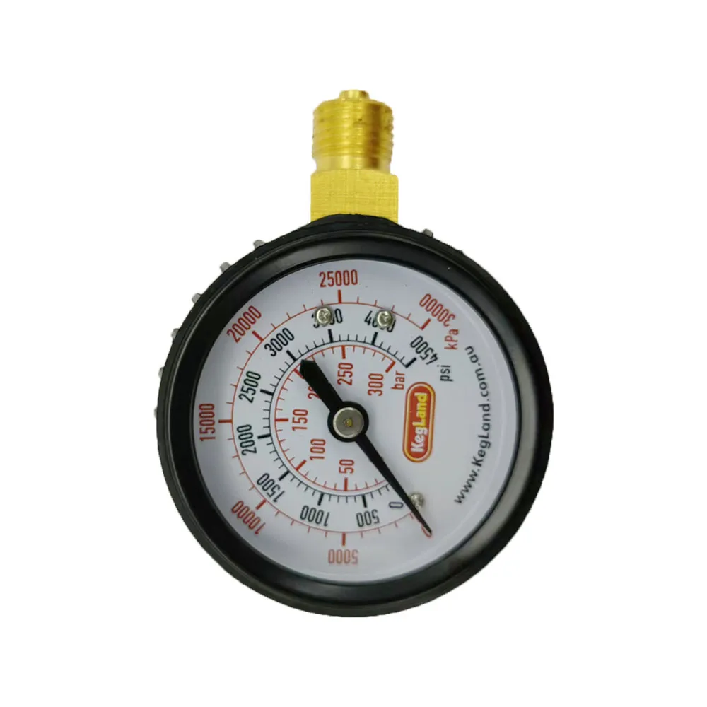 Kegland REPLACEMENT HIGH PRESSURE GAUGE FOR REGULATOR 0-4500PSI